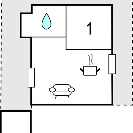 Two-bedroom Holiday In Albak בית נופש *